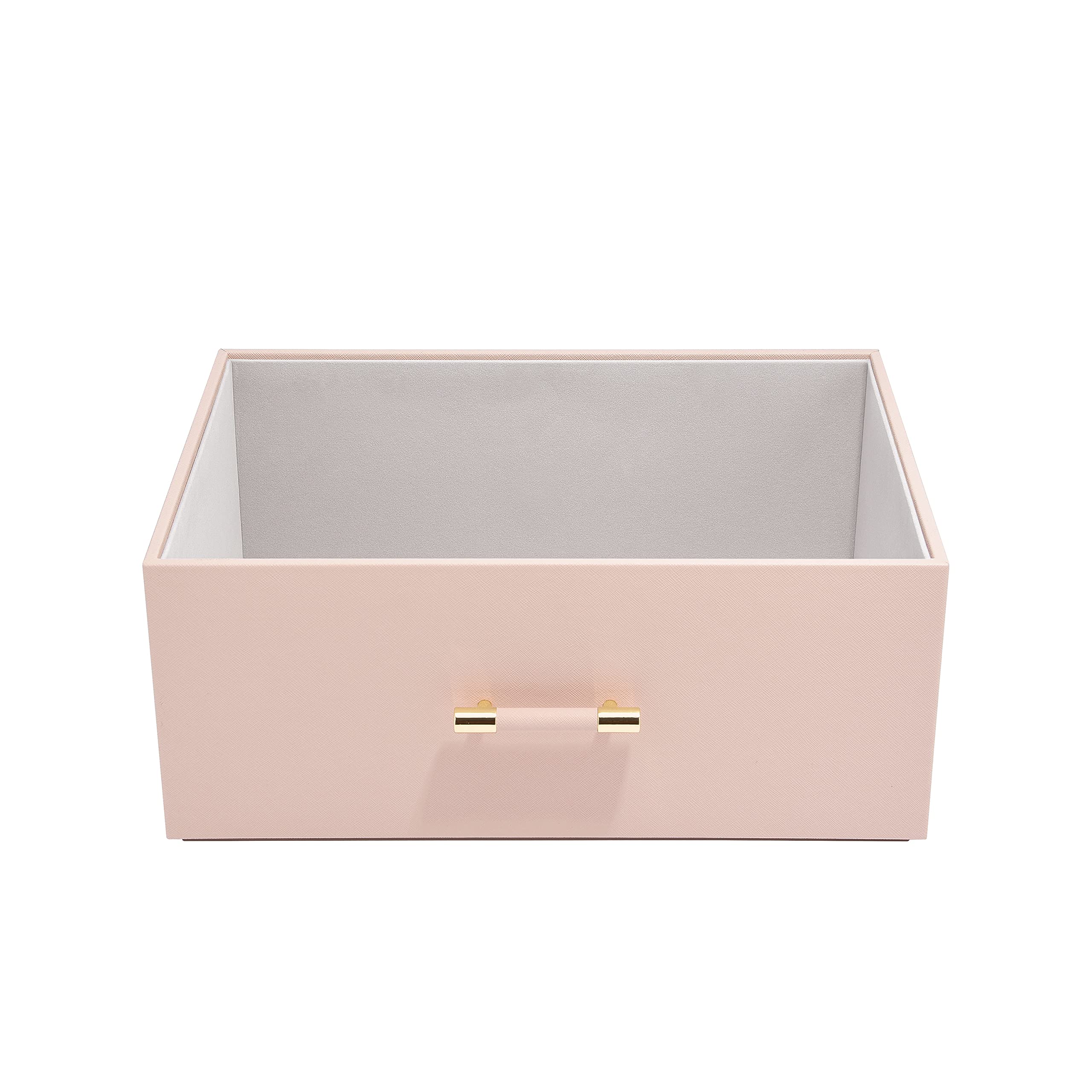 Stackers Blush Pink Blush Storage Box With Handle