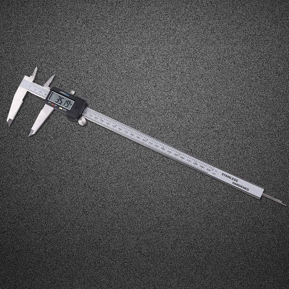 Cyfrowy zacisk, 12 cali 300mm 0,01 mm Vernier Caliper Cyfrowy Vernier Caliper Precyzyjny narzędzie do pomiaru wodoodpornego cyfrowy