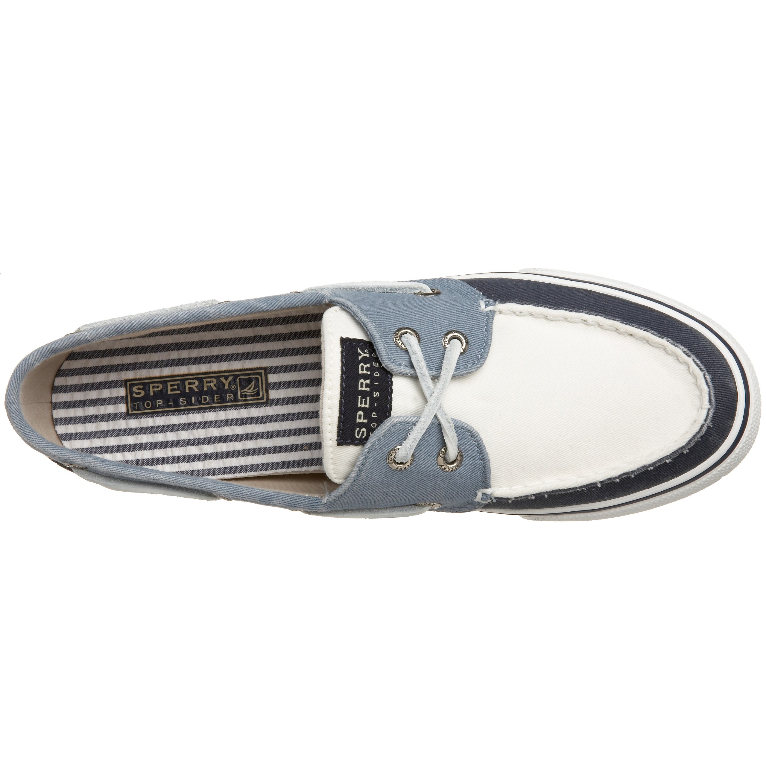 Sperry - Zapatos de Cordones de Lona para Mujer