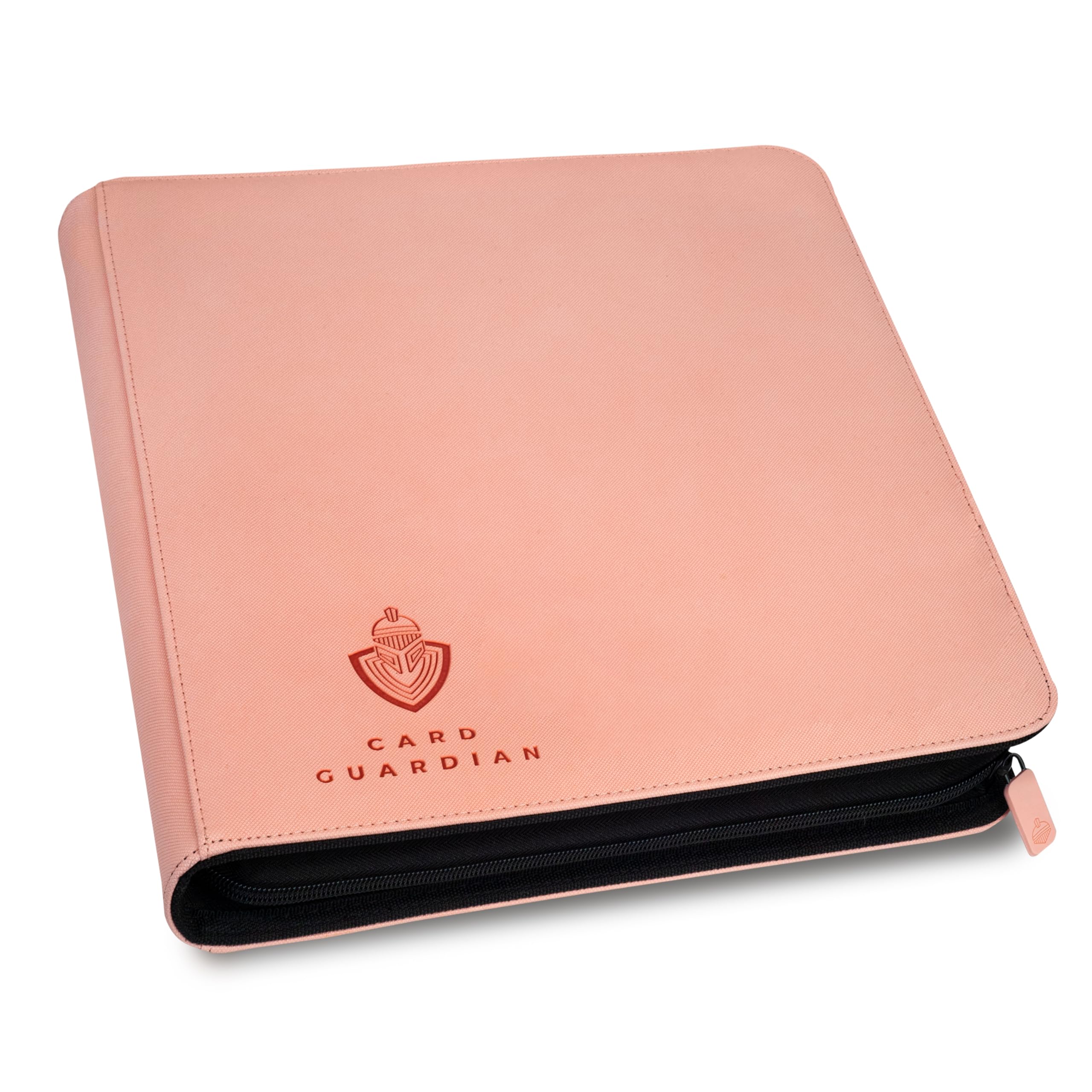 Amazon.com: Card Guardian - 12 Pocket Premium Binder with Zipper for 480  Cards - Side Loading Pockets for Trading Card Games TCG (Pink) : Toys &  Games
