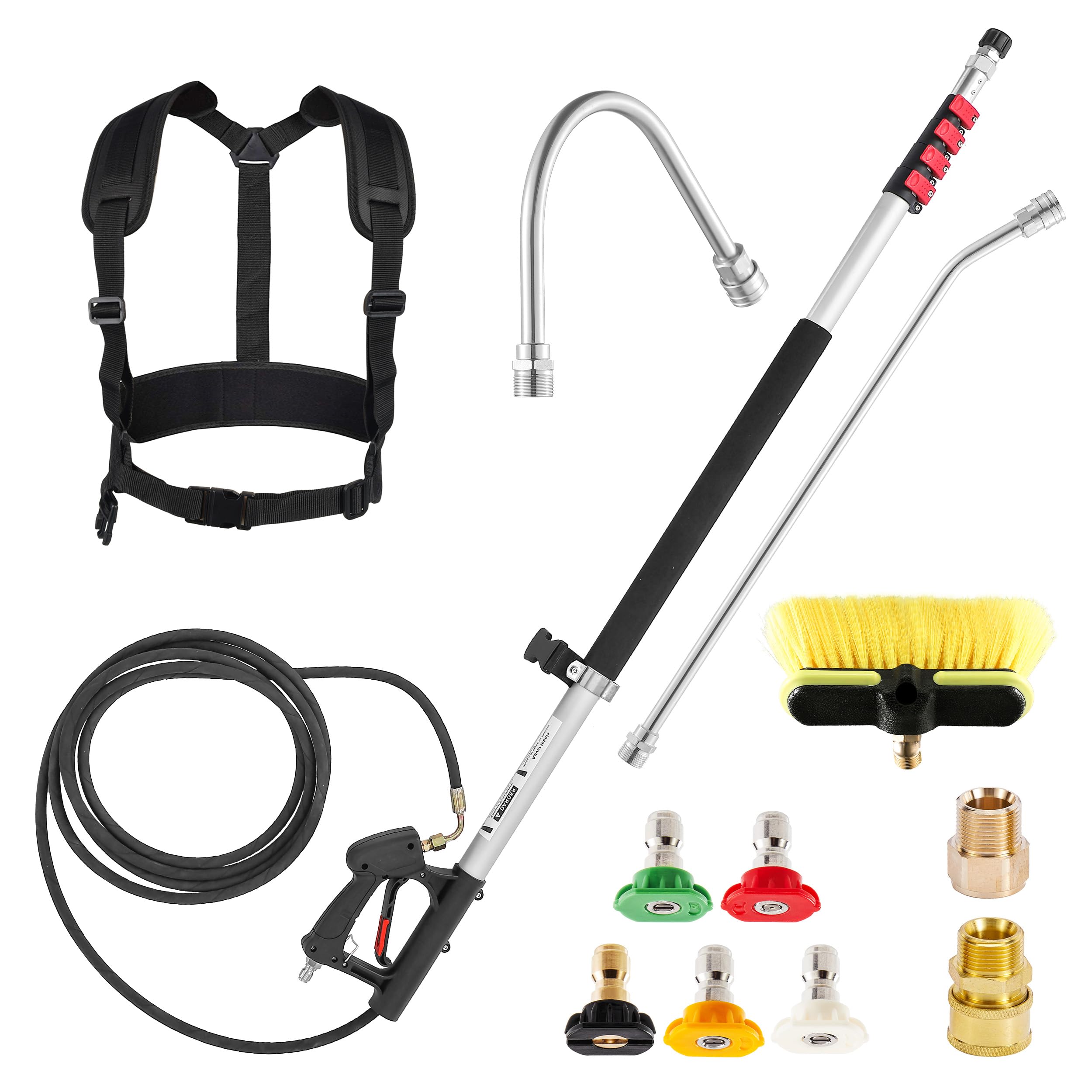 Amazon.com: M MINGLE 20 FT Telescoping Pressure Washer Wand with