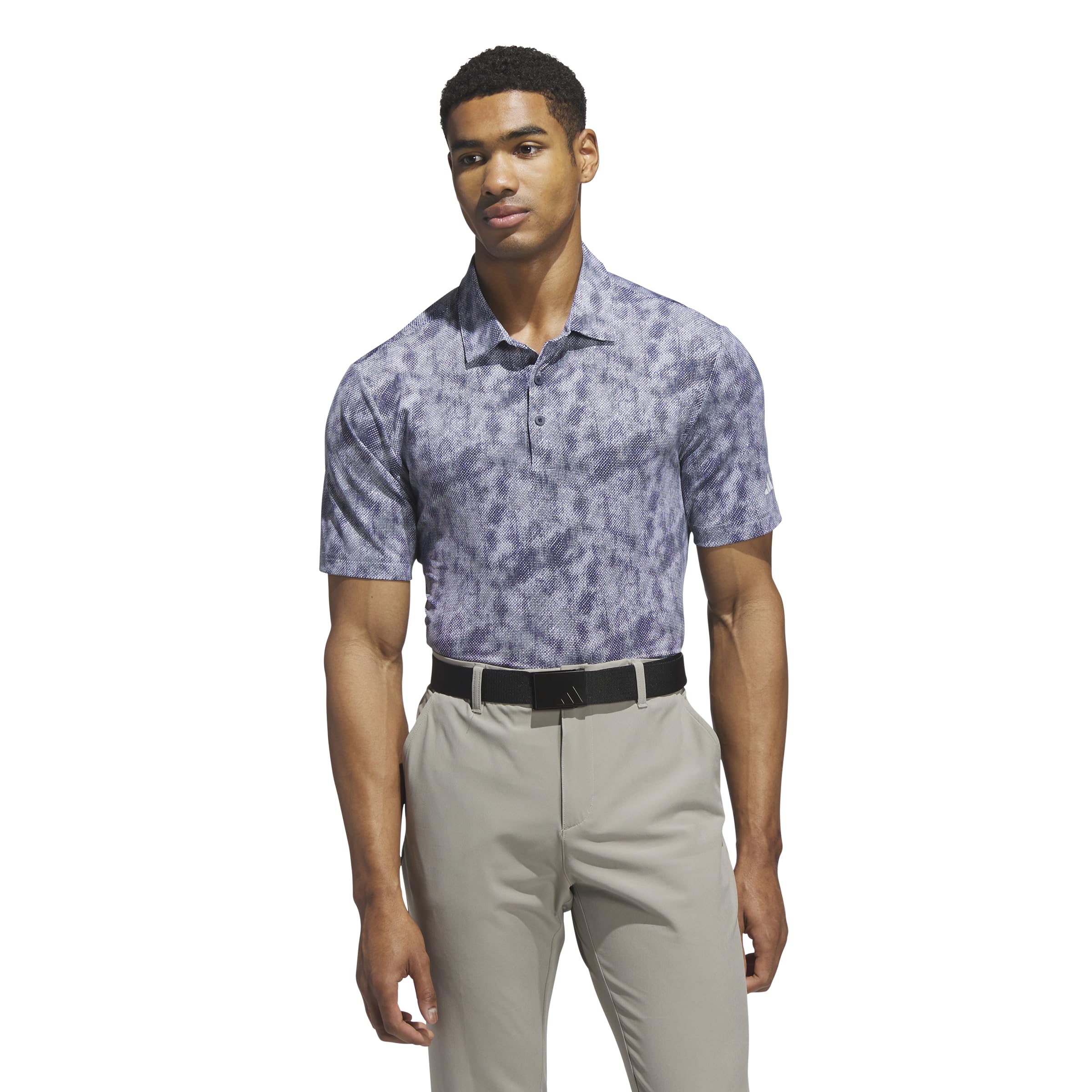 adidas Ultimate365 Textured Print Polo Shirt Ultimate365 - Polo con Stampa Testurizzata Uomo (Pacco da 1)