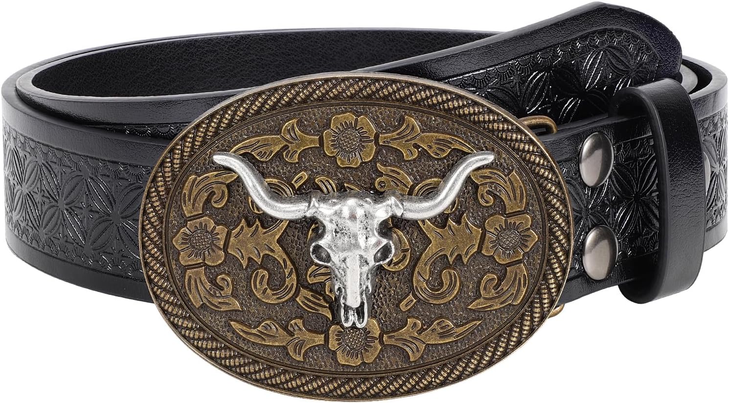 BELTROAD Western Belts for Women Men Vintage Men's Country Belt for Jeans Cowgirl Cowboy Christmas Gifts