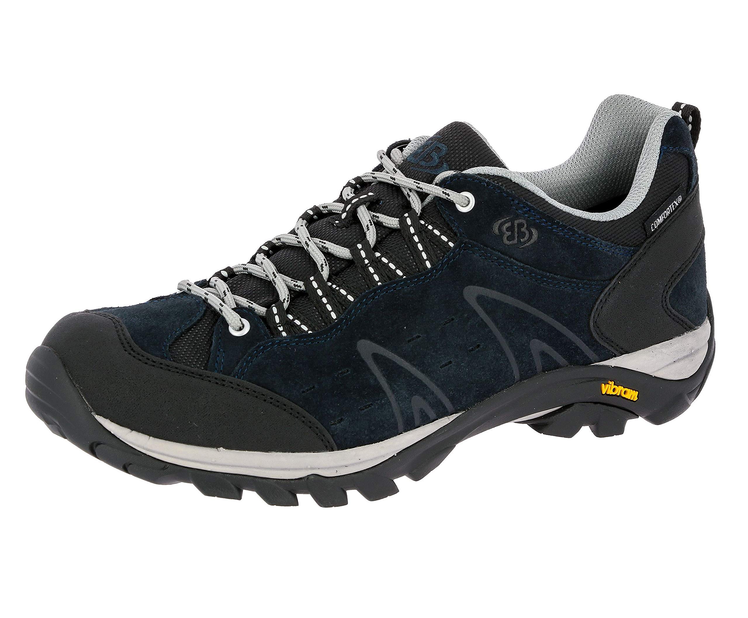 Brütting Unisex Adults' Mount Bona Low Low Rise Hiking Shoes, Blue (Navy), 10.5 UK