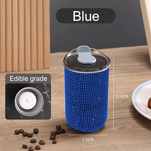 Miniatura 9 de Botella de agua de 17 onzas con tapa, taza de café aislada de acero inoxidable, taza térmica de doble pared a prueba de fugas para viajes, oficina,