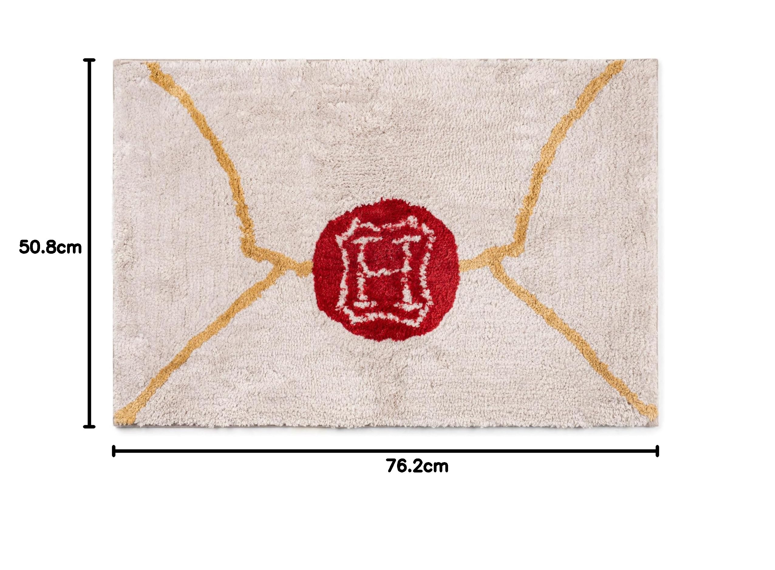 Jay Franco Tapis de bain Harry Potter Poudlard pour enfants, doux, antidérapant, lavable en machine, 50,8 x 76,2 cm