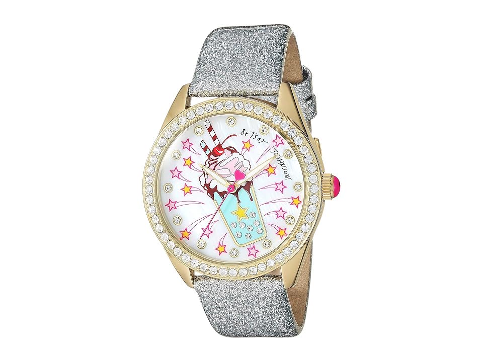 

Betsey Johnson Gold 2035 Polyurethane (Medium Yellow) Watches