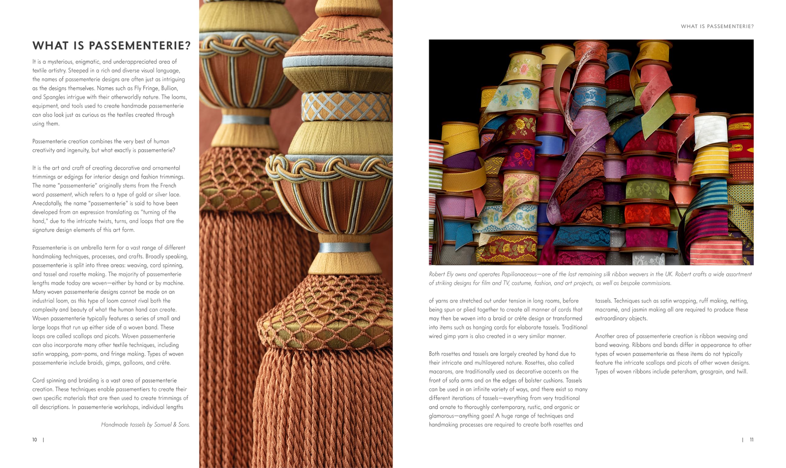 Passementerie: Handcrafting Contemporary Trimmings, Fringes, Tassels, and More