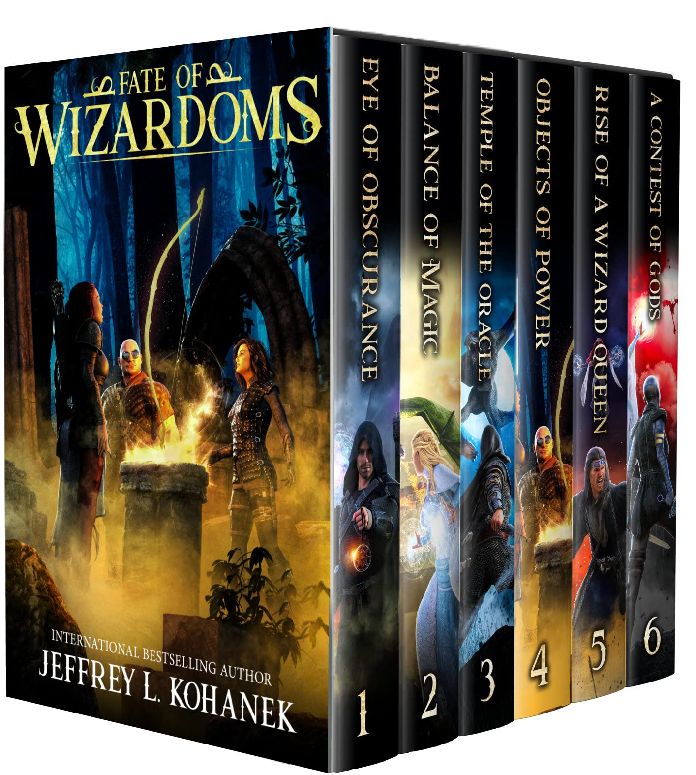 Fate of Wizardoms Epic Fantasy Saga: The Complete Series Book Set