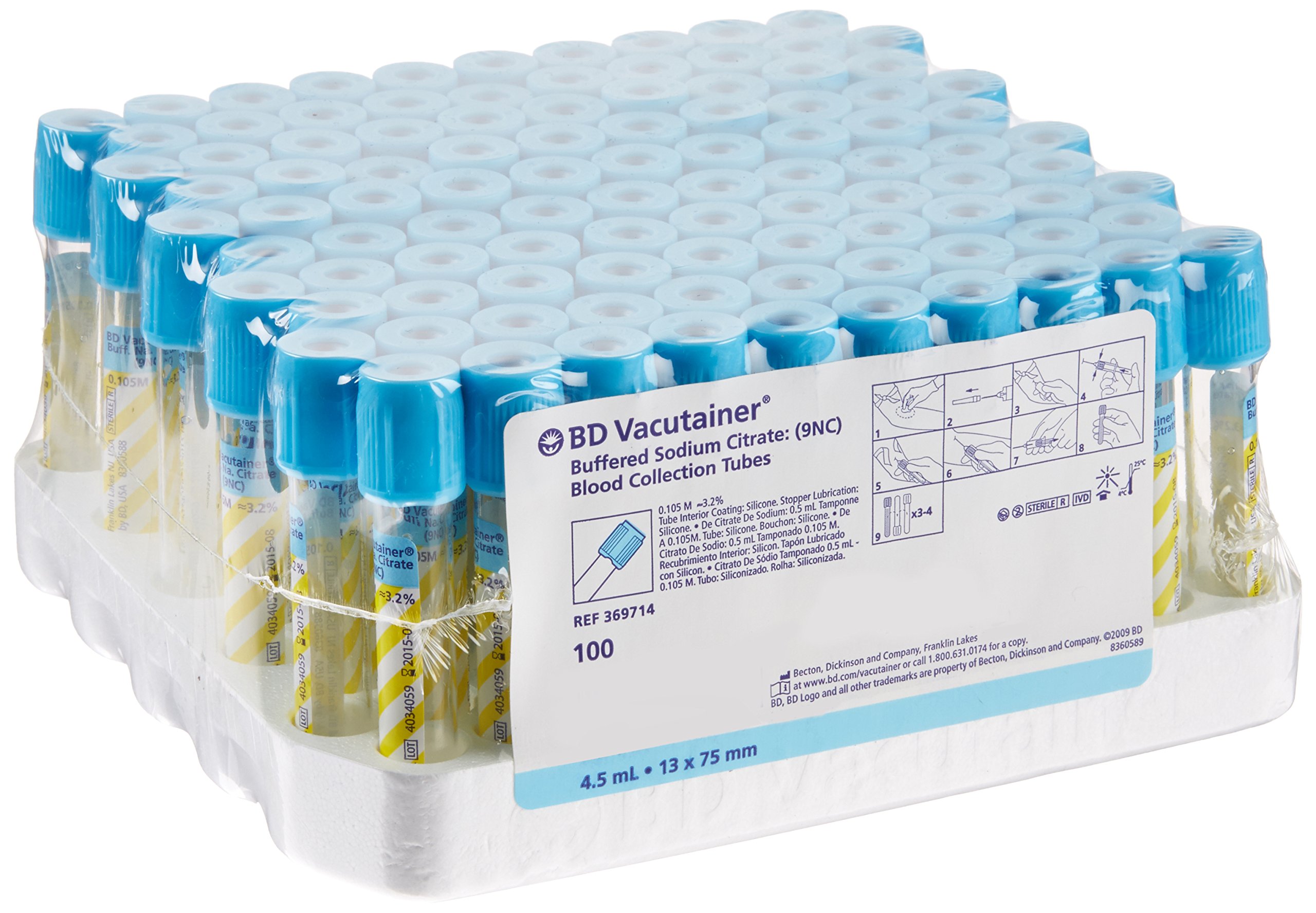 Buy Becton Dickinson Vacutainer 369714 Glass Venous Blood Collection
