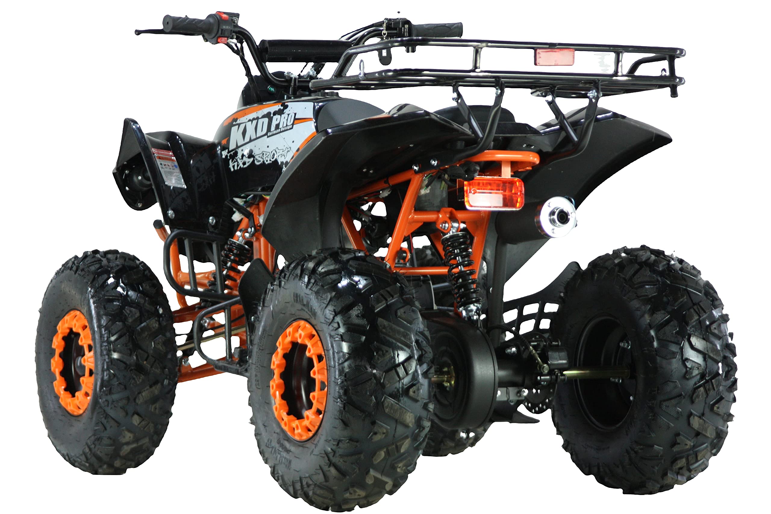 125ccm Quad ATV Kinder Pitbike 4 Takt Motor Quad ATV 8 Zoll KXD ATV 008 Orange