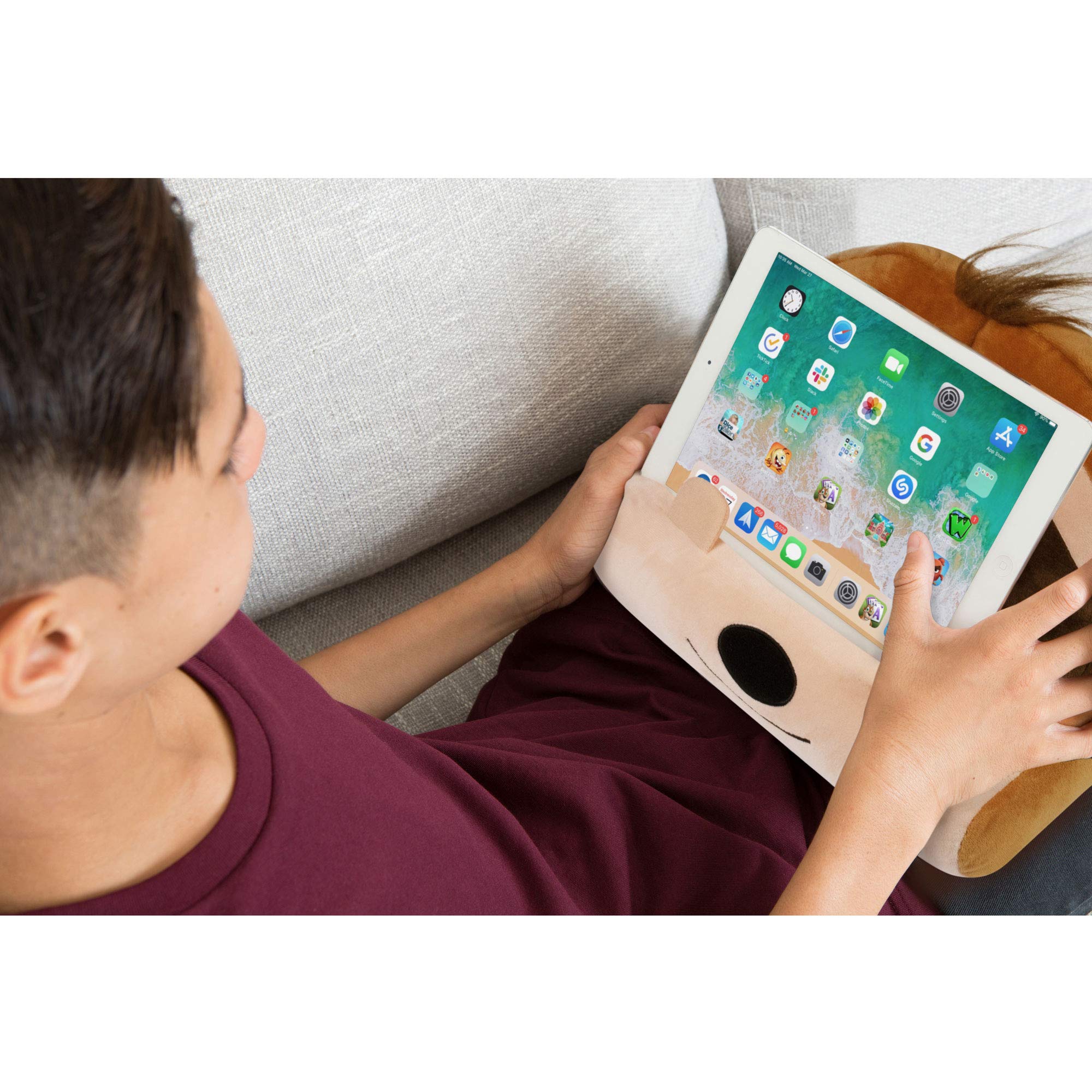 WONDEE Supporto Da Tavolo Per Cellulare E IPad A Forma Di Mr. Wonderful Margherita | Regalo Originale E Divertente