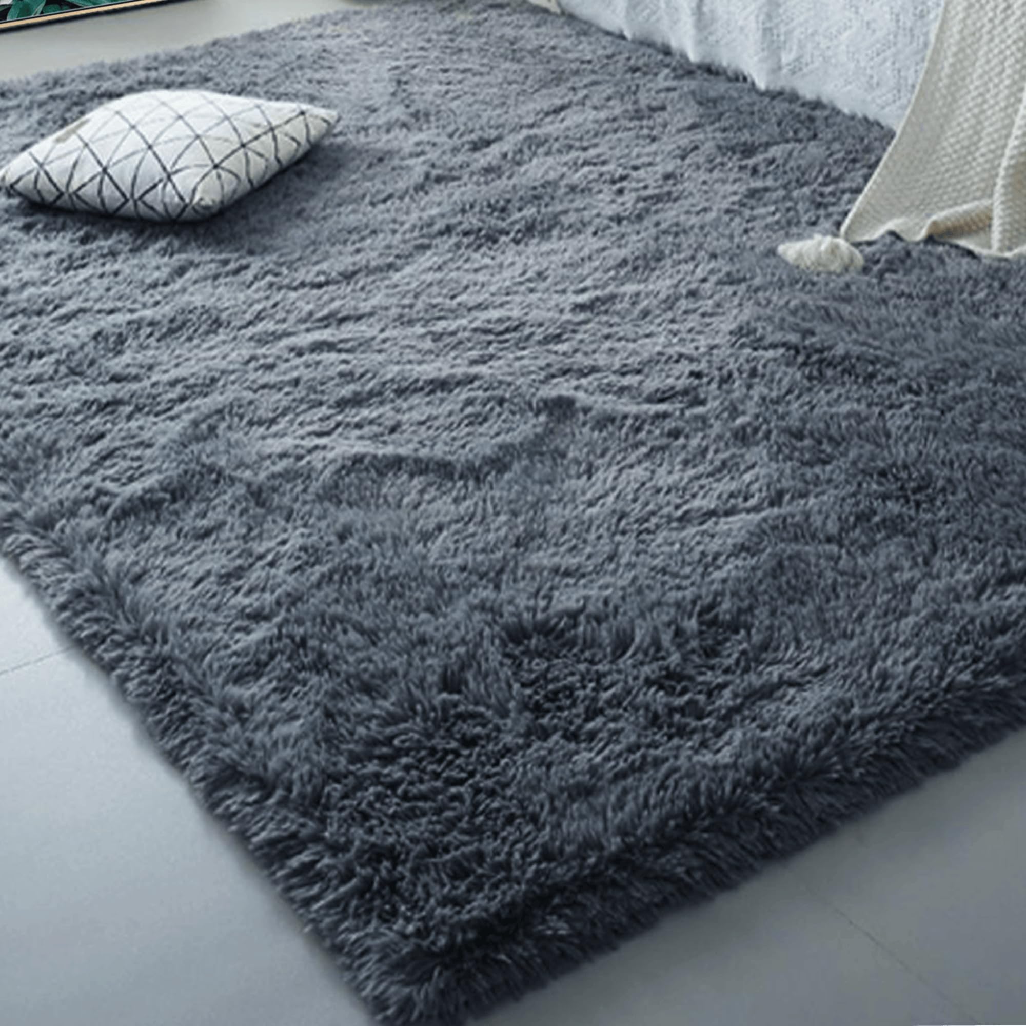 Grand tapis de sol 300 x 320 cm de haute qualité moelleux et confortable