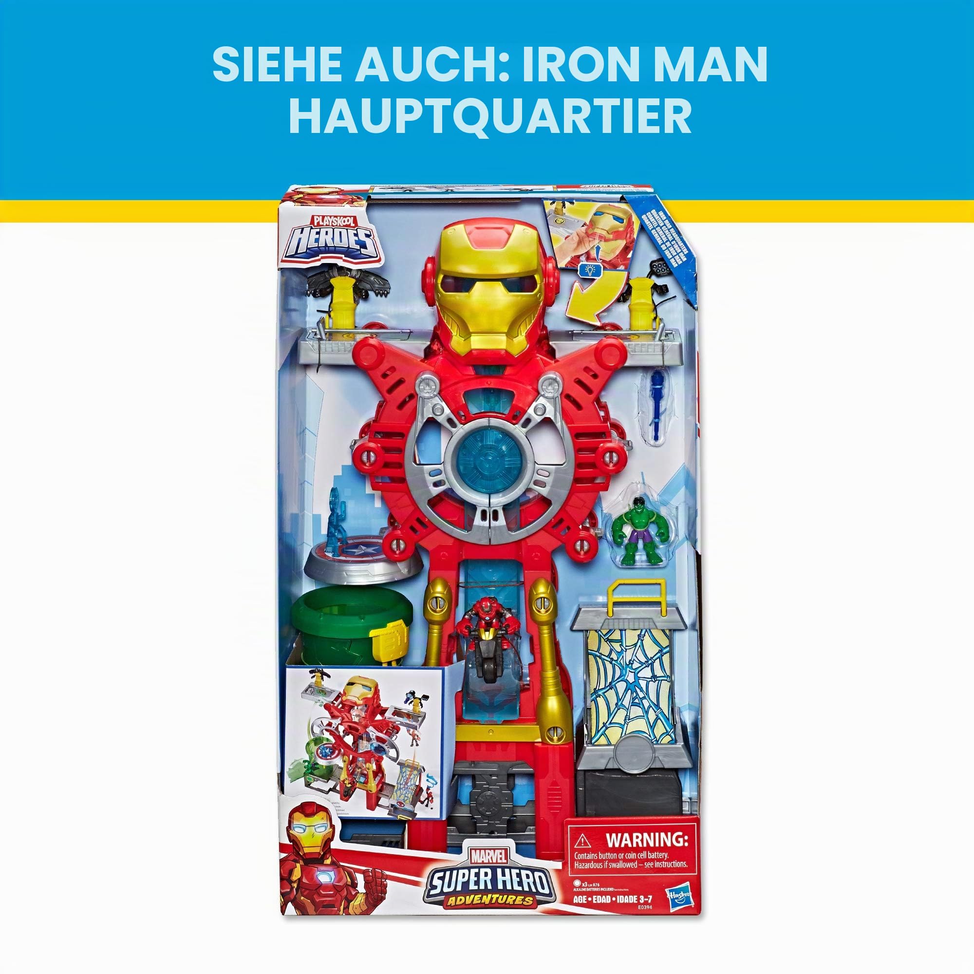 Marvel Playskool Heroes Super Hero Adventures Ultimatives Set, 10 Sammelfiguren, 6,3 cm Actionfiguren, Spielzeug für Kinder ab 3 Jahren (exklusiv bei Amazon)
