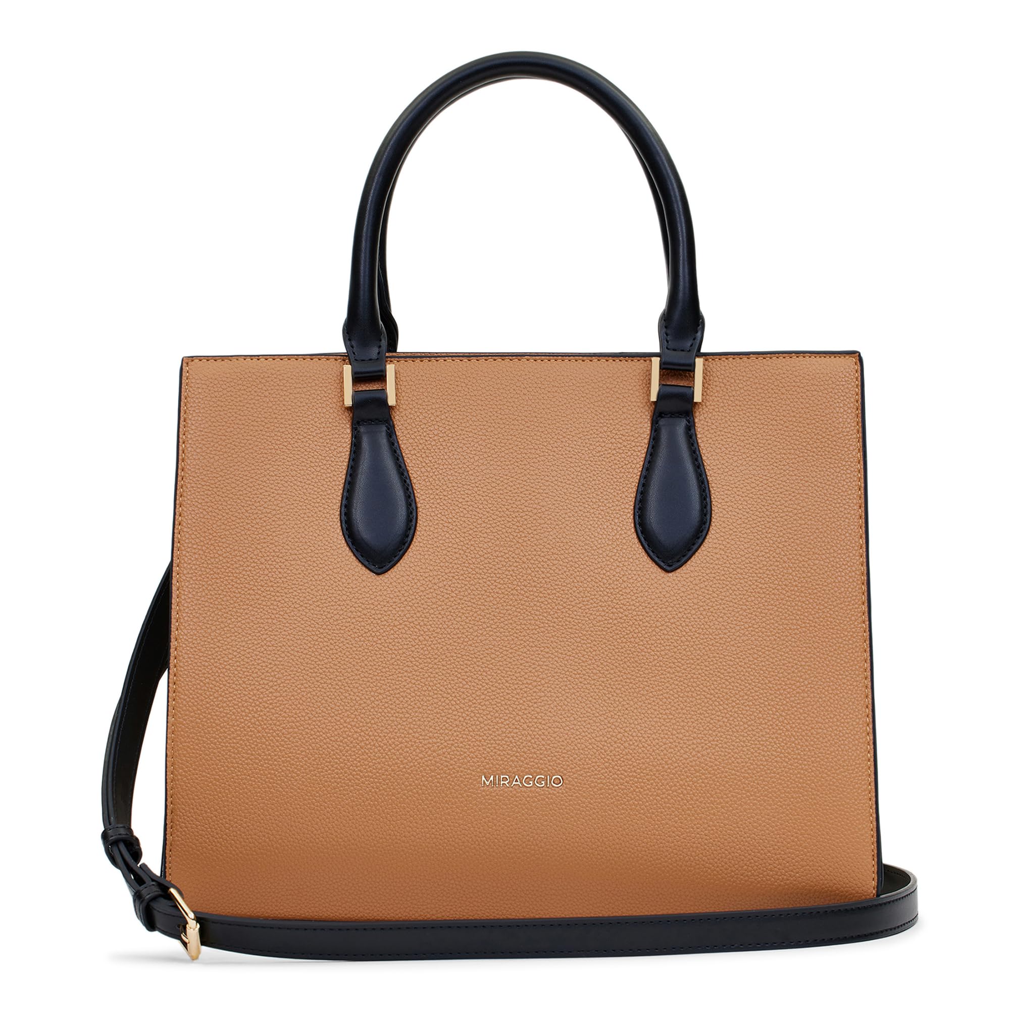 Sponsored Ad - Zoe Solid Satchel Bag | Top Handle Handbag With Adjustable & Detachable Crossbody Sling Strap | Gift For Women