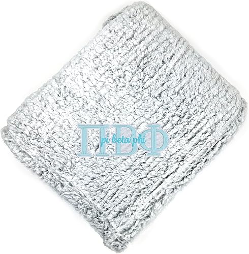 Vista 11 de Go Greek Chic Delta Delta Delta - Manta de sherpa bordada