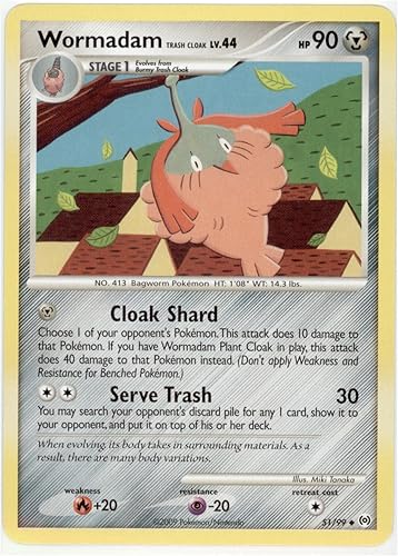 Pokemon - Capa de basura Wormadam (51) - Arceus