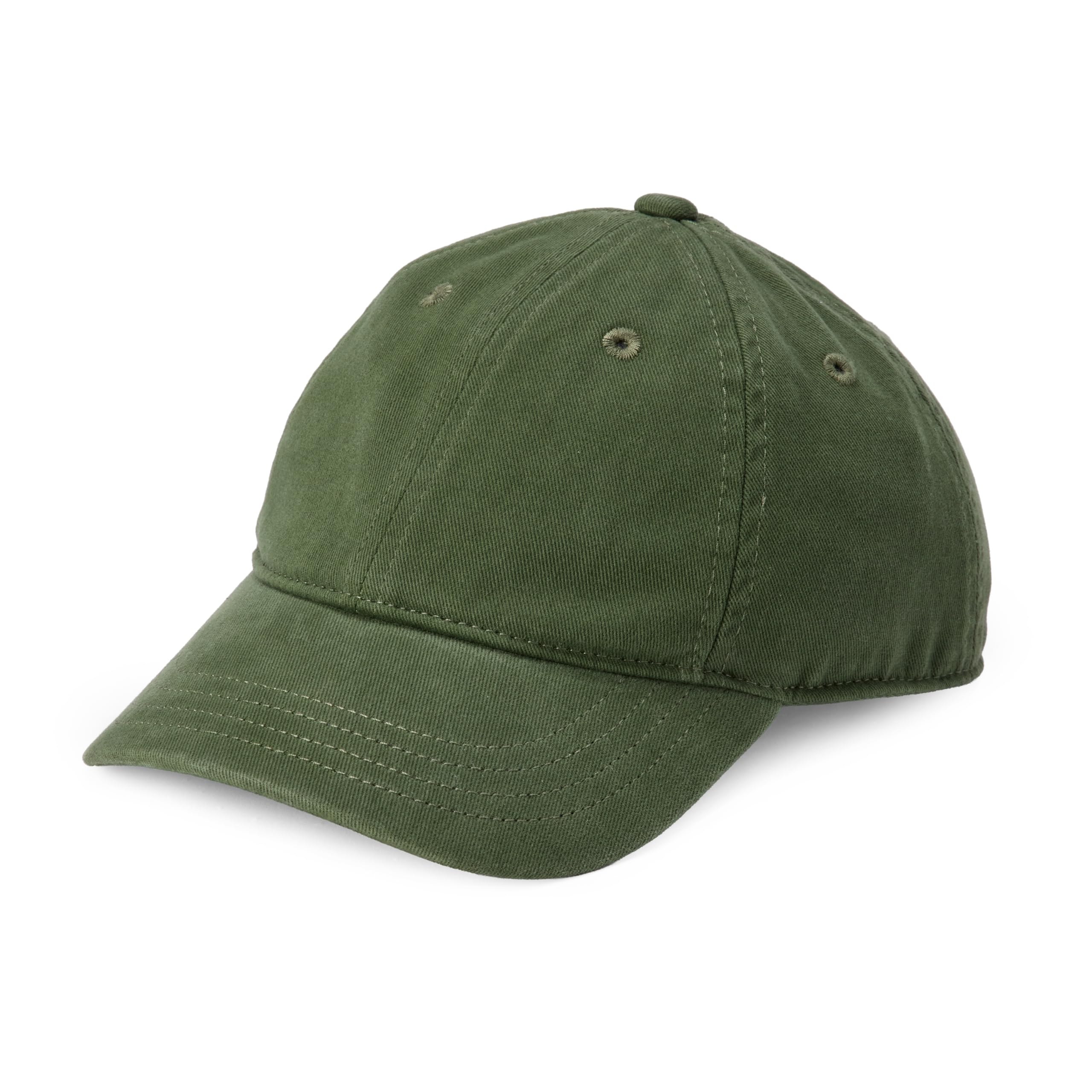 Amazon Essentials Unisex Kinder Baseballkappe aus Gewaschener Baumwolle mit Verstellbarem Riemen für Jungen und Mädchen