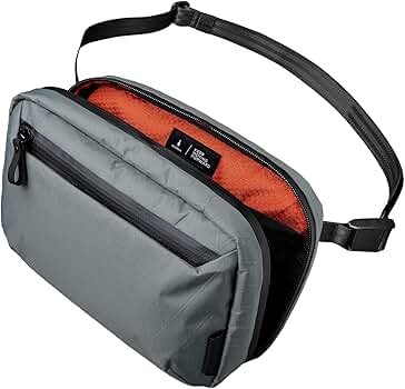 バッグ ALPAKA shoulder bag USB Access Gray ALPAKA Metro Sling V2, RFID Blocking Small Crossbody Bag