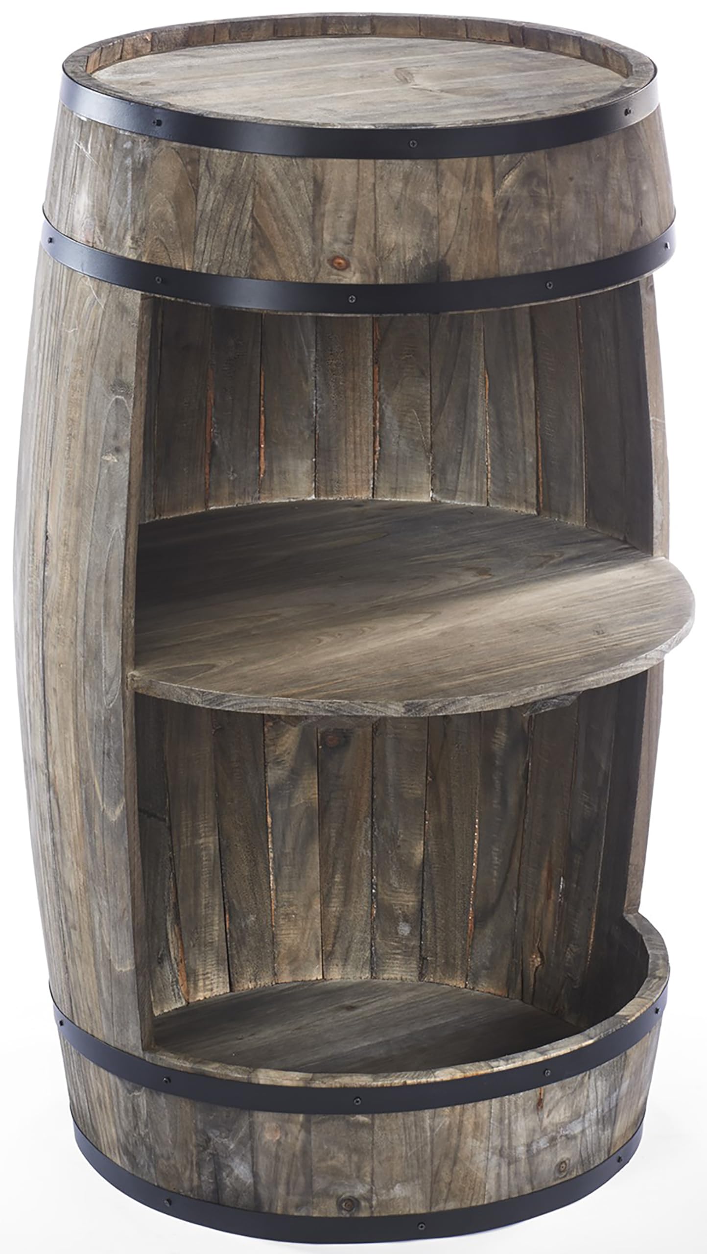 Kobolo Weinregal Bar Spirituosenschrank Anrichte Barregal 48x80 cm Braun