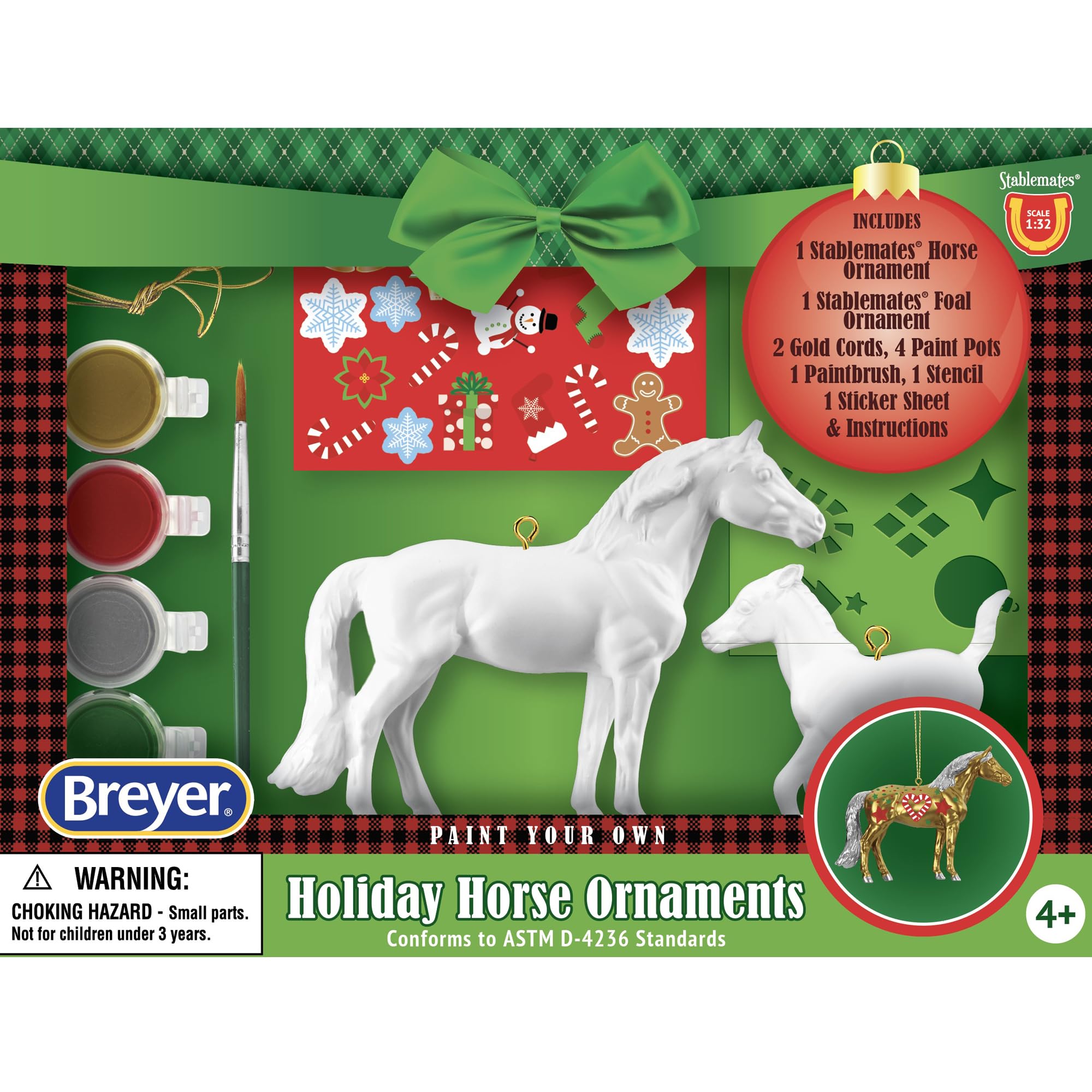 タカ様 BREYER 馬のクリスマスオーナメント タカ様 BREYER 馬の