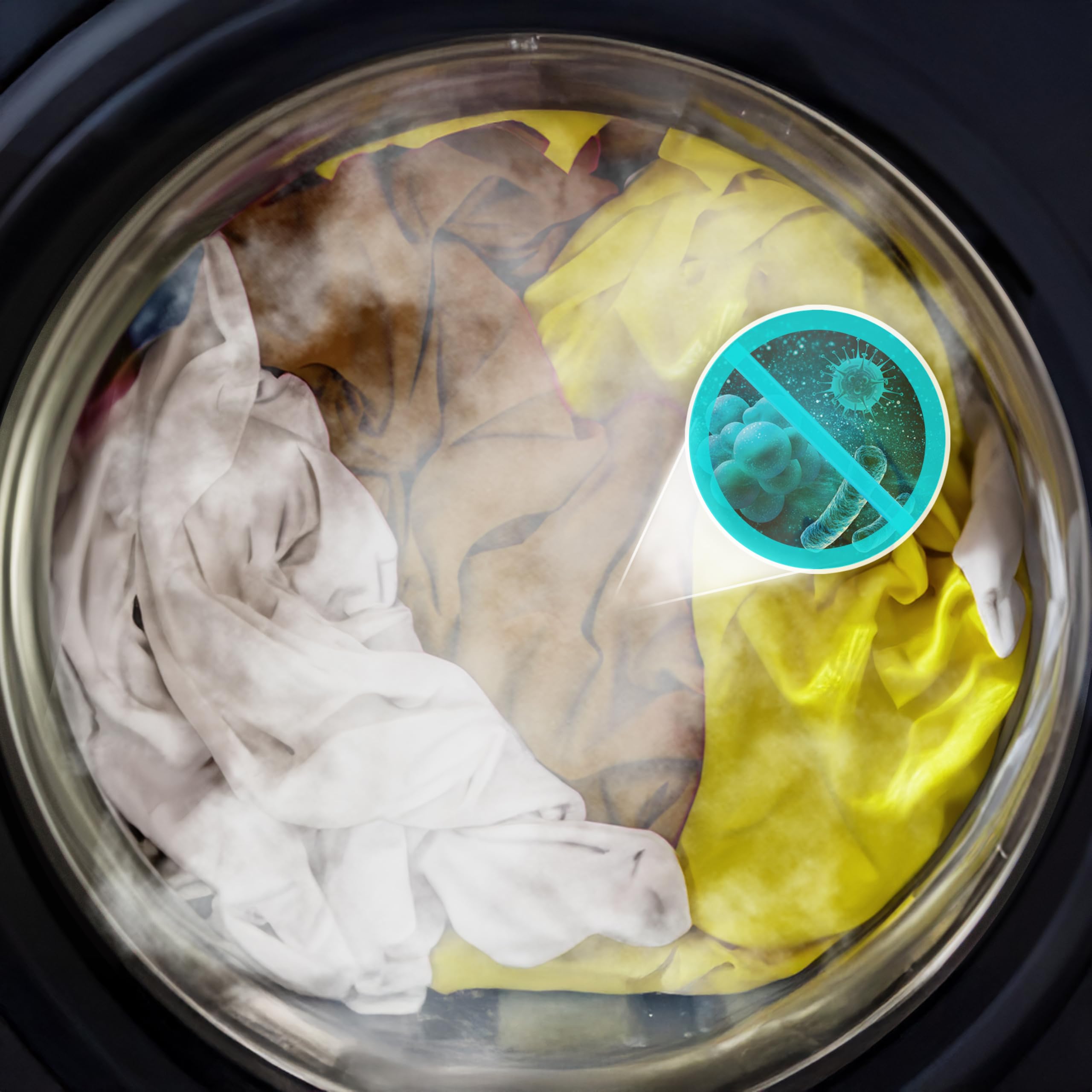 Cecotec Lave-linge Séchant 10Kg + 6Kg Chargement Frontal Bolero Wash&Dry 10680 Inverter Titanium A. 1400 tr/min, 16 Programmes, Moteur Inverter Plus, Basse Consommation, OnSmart, Joint Antibactérien