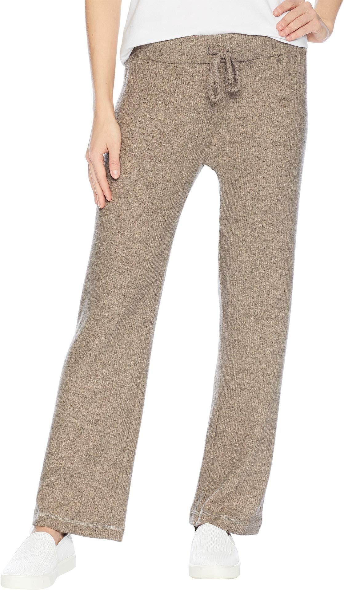 Nally & Millie Womens Brush Rib Drawstring Pants