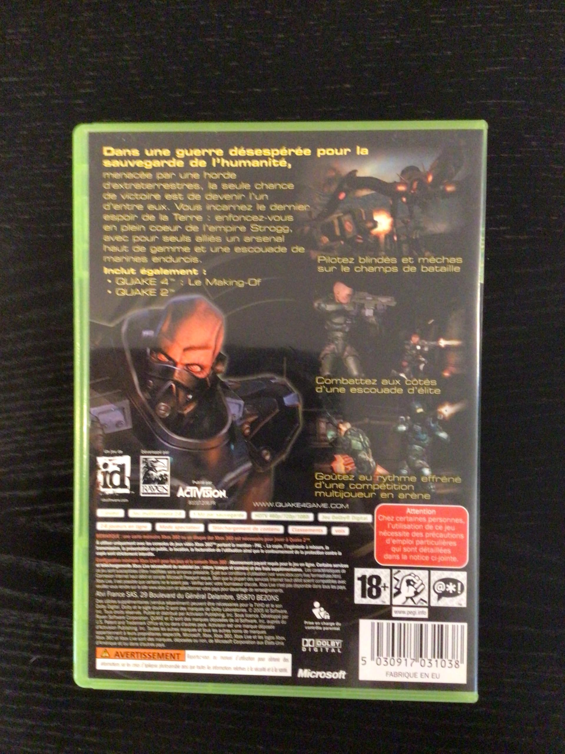 Amazon.com: Quake 4 - Xbox 360 : Unknown: Video Games
