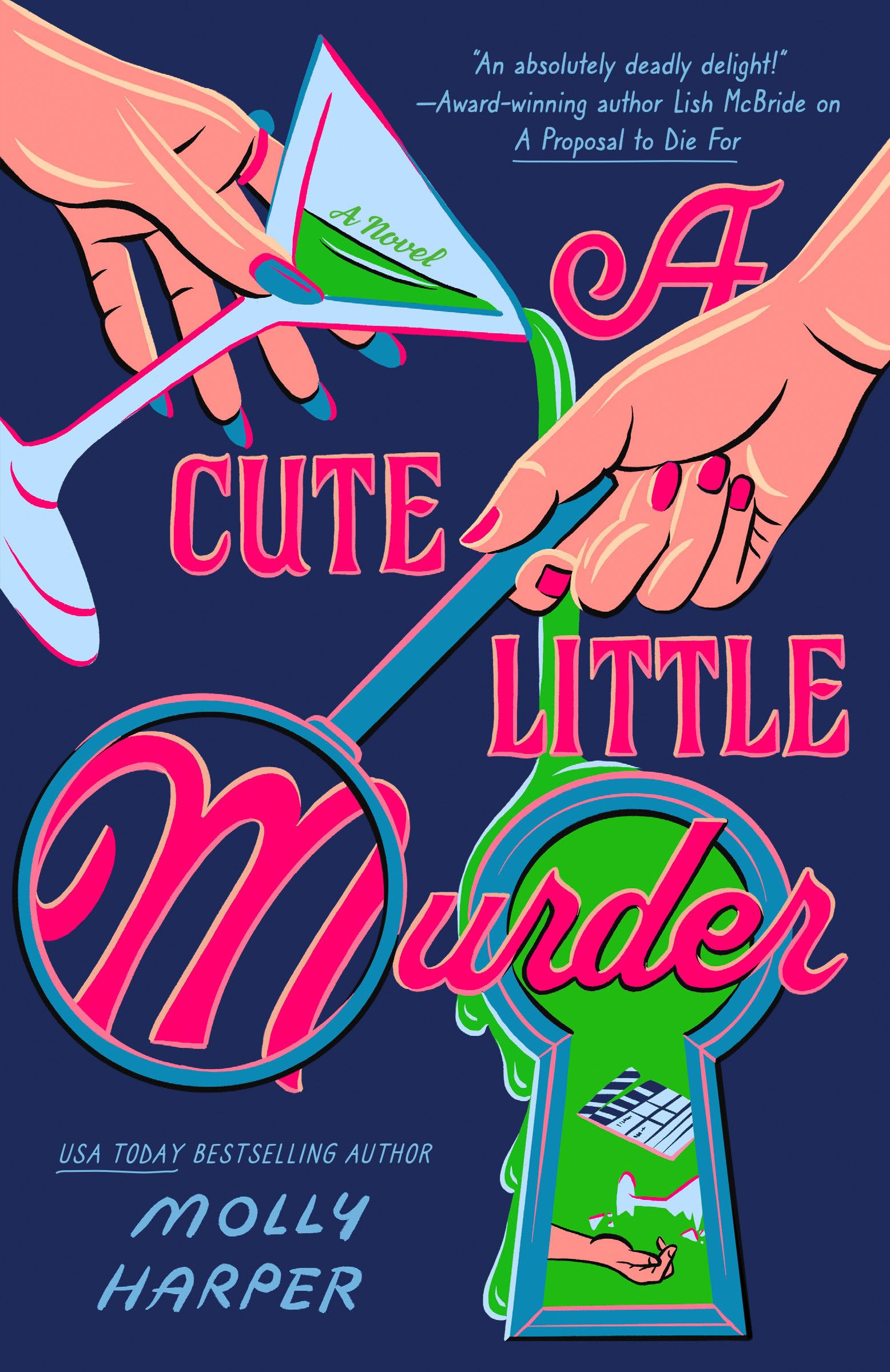 A Cute Little Murder by Molly Harper (Paperback Book)