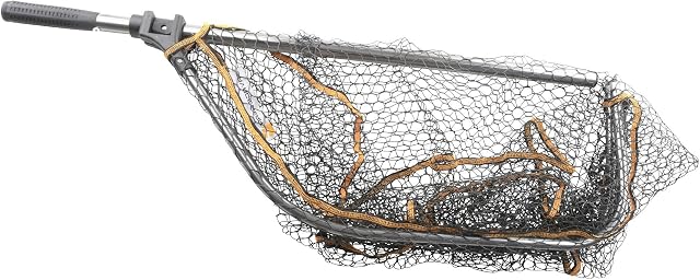 Savage Gear pro folding rubber large mesh landing net XL 70 X 85CM