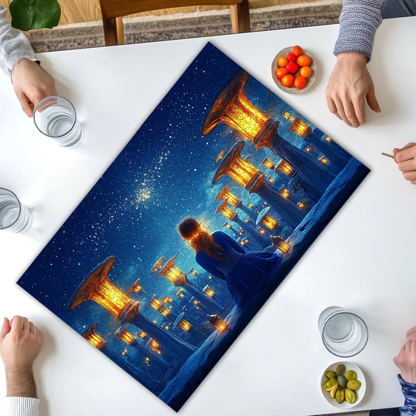 Puzzle dla dorosłych 4000, puzzle anime dla dorosłych, 4000 elementów, drewniane puzzle z wykwintnym pudełkiem, niemożliwe puzzle do dekoracji wnętrz, prezenty dla kobiet/mężczyzn, -3895