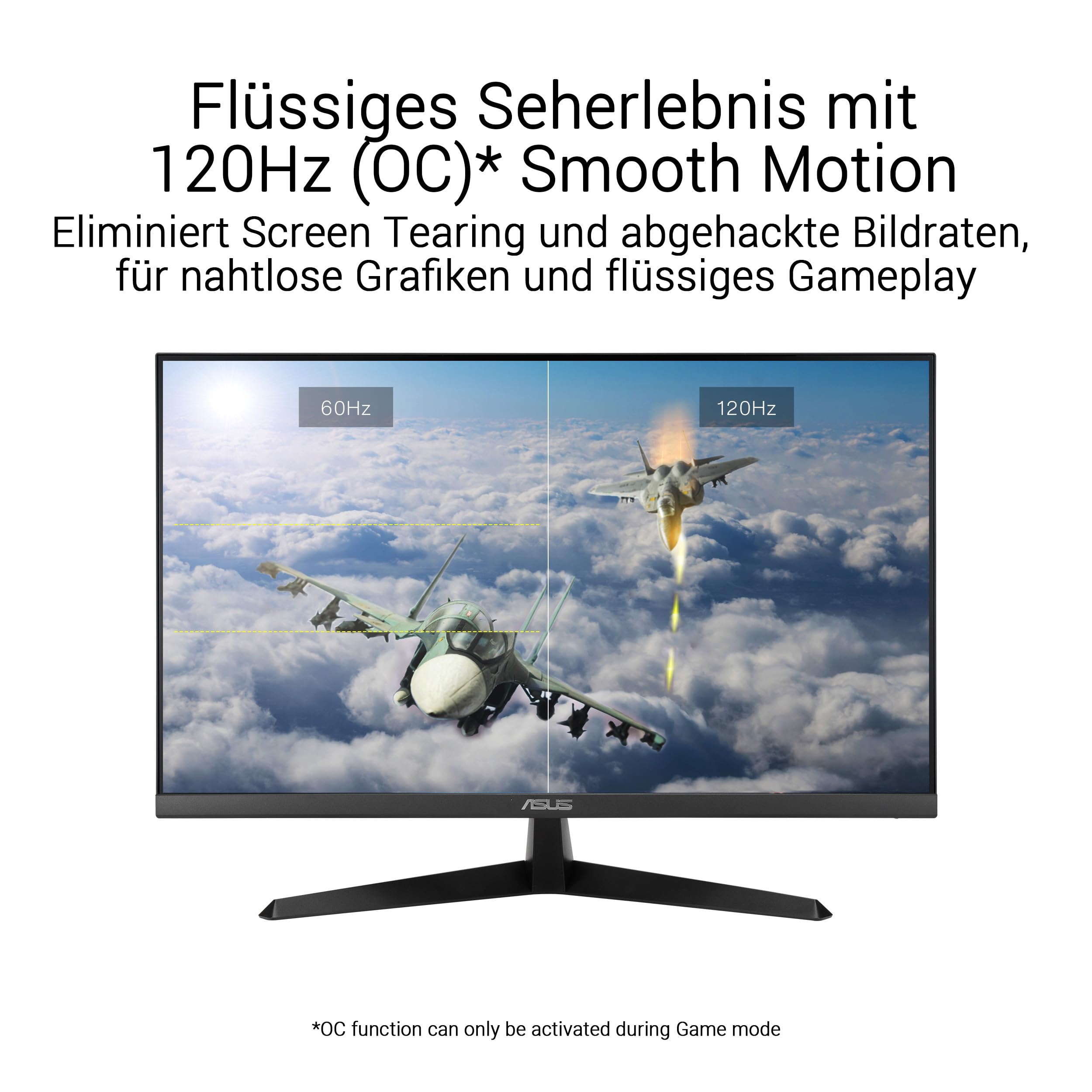 ASUS Eye Care VY279HGR - 27 Inch Full HD Monitor - 120 Hz, 1ms