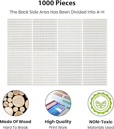 Miniatura 4 de Rompecabezas personalizado de fotos de 1000500300 piezas, rompecabezas de madera personalizado para regalos para familia, boda, mascota, 1000 piezas