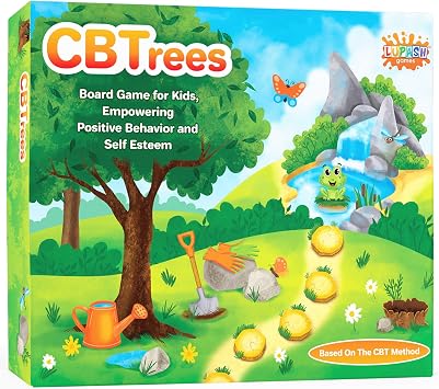 CBTrees Therapy Game for Kids, Therapy Counseling Game Teaching About Ecology and Nature, Social Skills Therapy Games for Counselors, Mental Health Games Suitable for Autism, ADHD and More