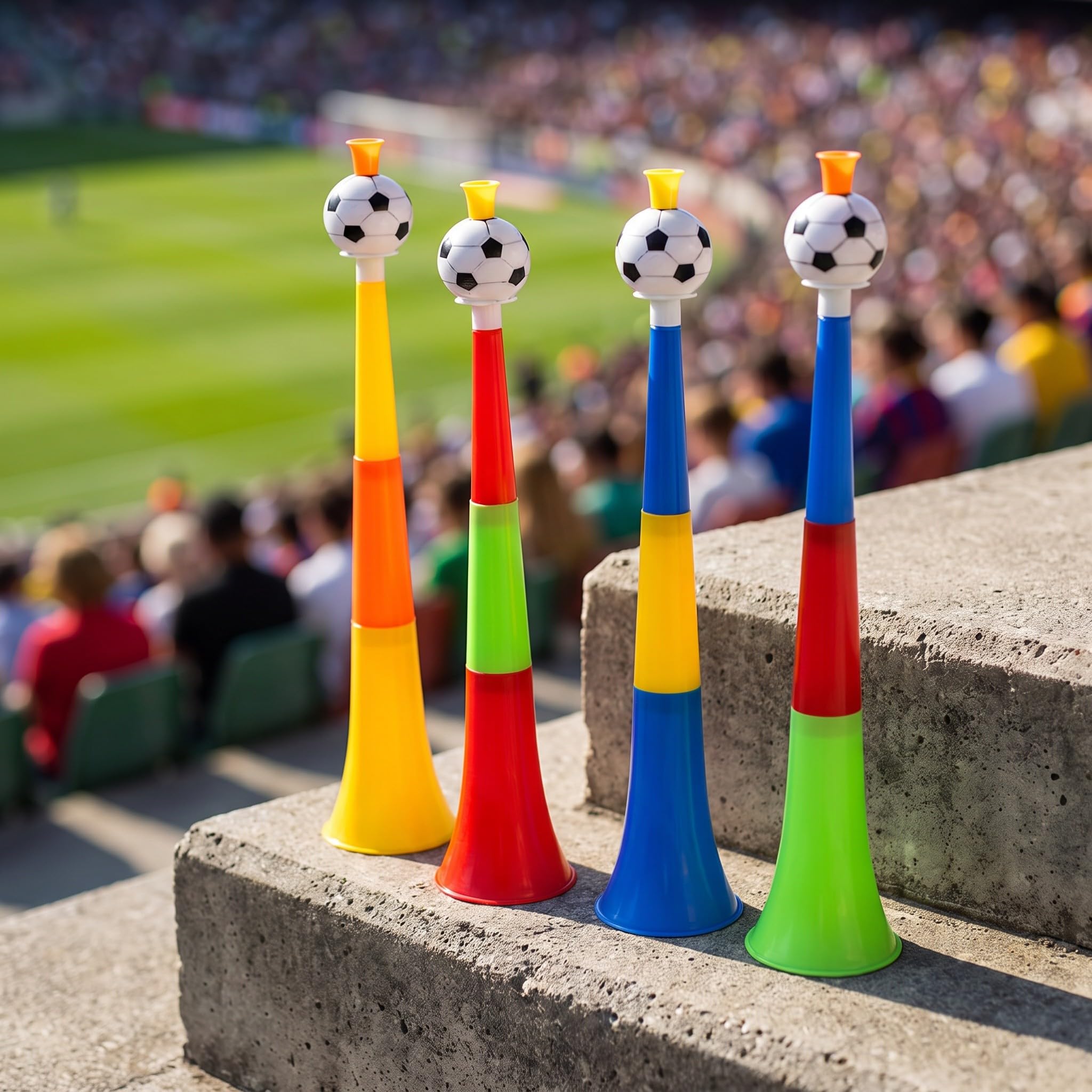 Veemoon 12 bocinas para juegos de fútbol, ​​escuelas y deportes, ideales