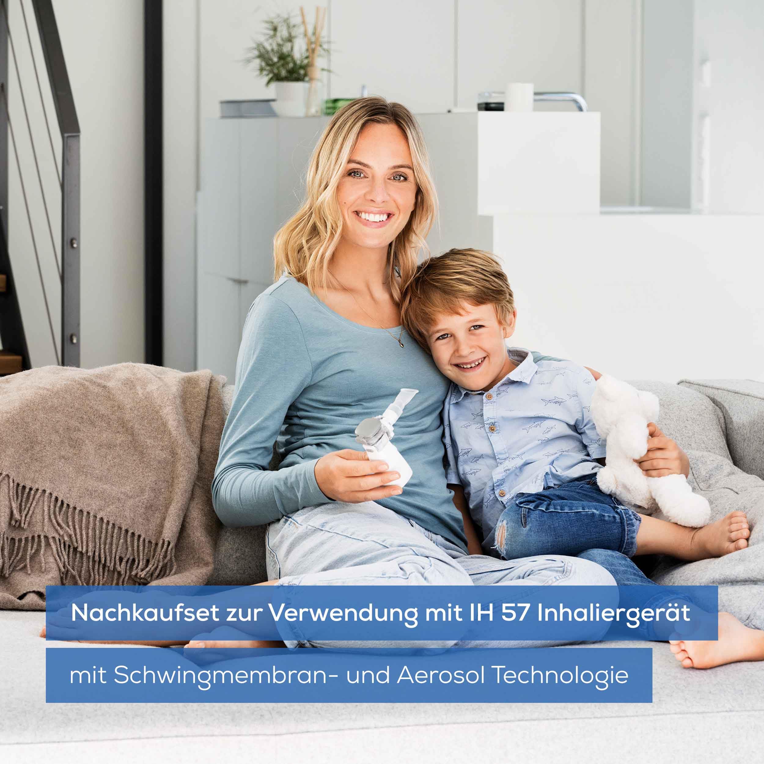 Beurer IH 57 Yearpack | Mit Erwachsenen- und Kindermaske, Mesh-Vernebler und Mundstück, umfangreiches Zubehör, desinfektionsfähig