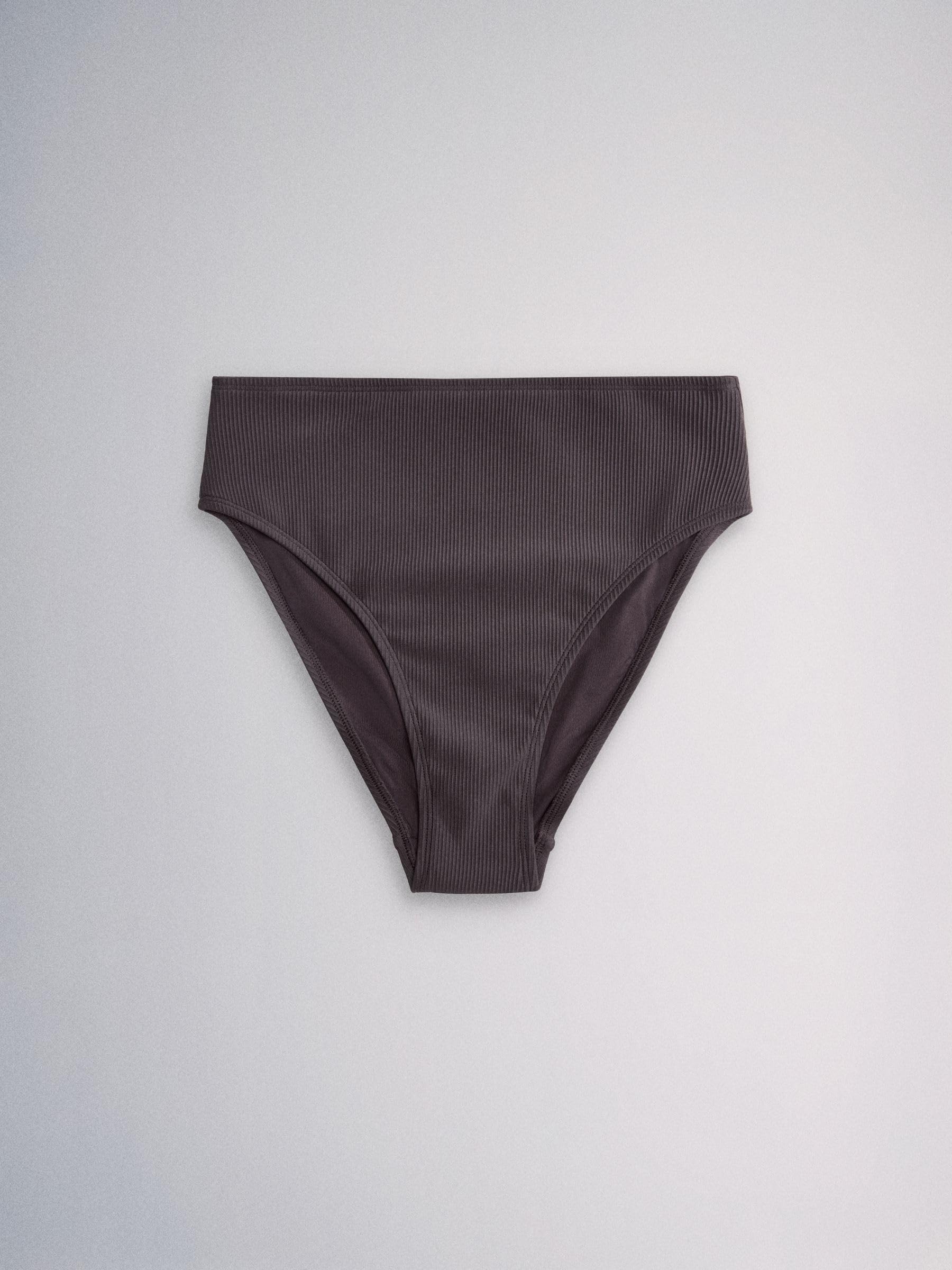 THE SET Donne Confezione da 3 di Slip Bikini a Gamba Alta e Vita | Adulto, High Waist High Leg, Mid Rise, Pull On