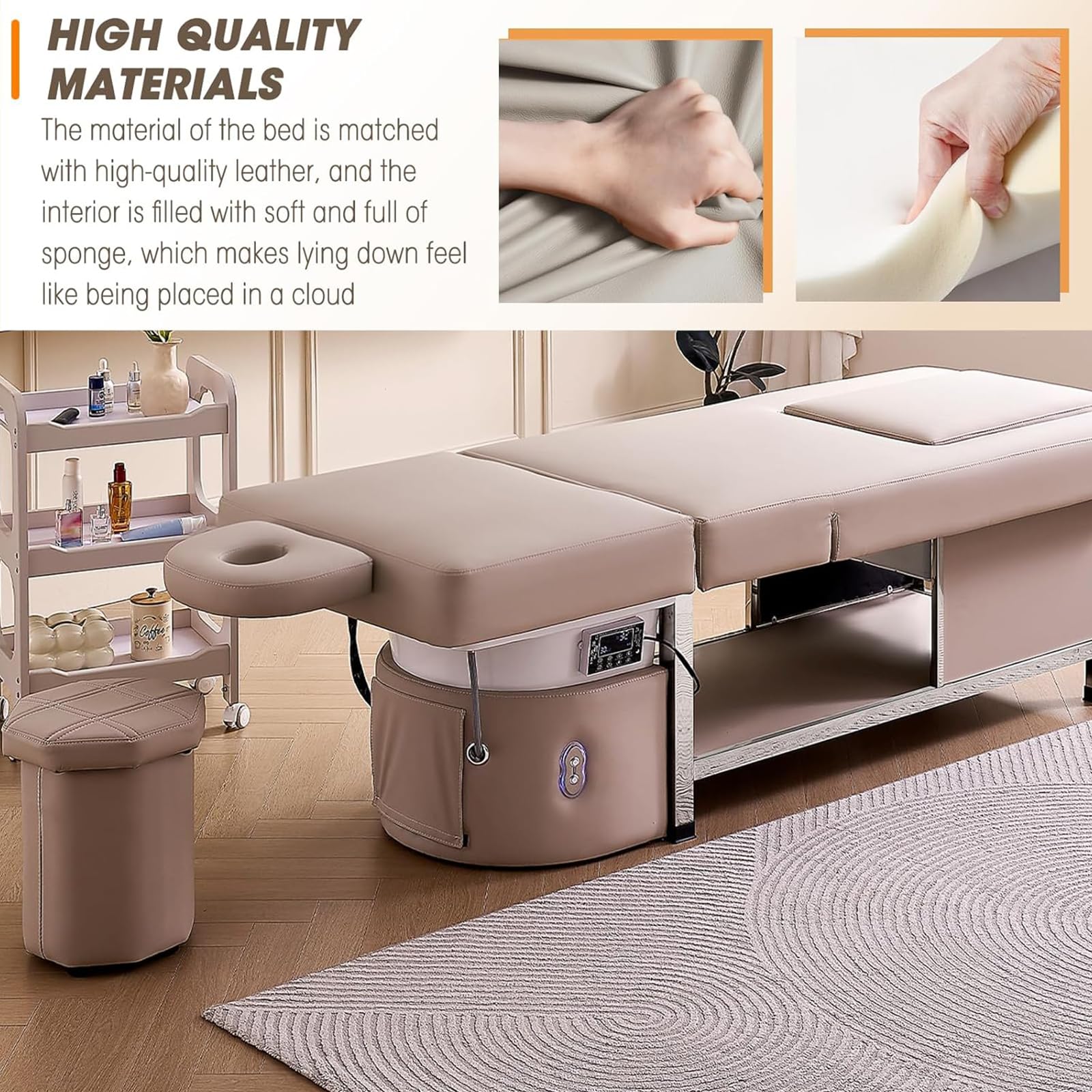 Amazon.co.jp: ヘッドセラピーシャンプーベッド シャンプーヘッド付き