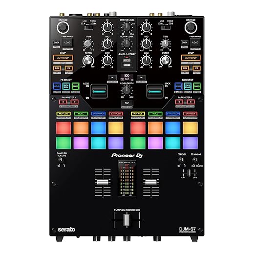 Pioneer DJ DJM-S7 2-channel Mixer for Serato DJ