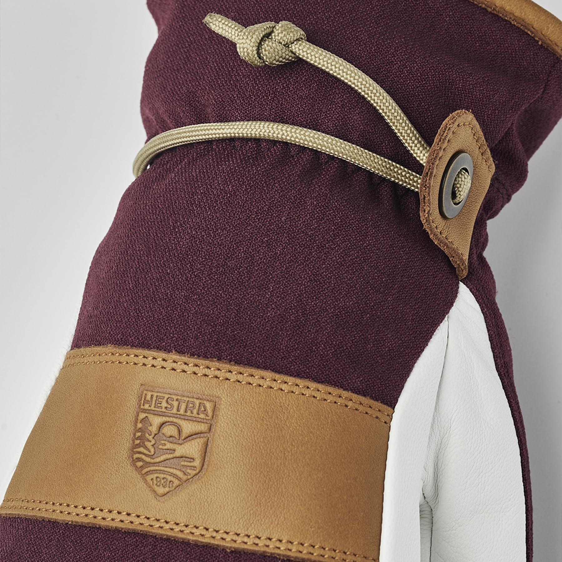 Amazon.com : Hestra Women's Voss CZone Mitt I Leather, Waterproof