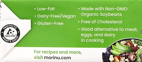 Miniatura 2 de Morinaga Tofu de seda orgánico 12 onzas paquete de 12