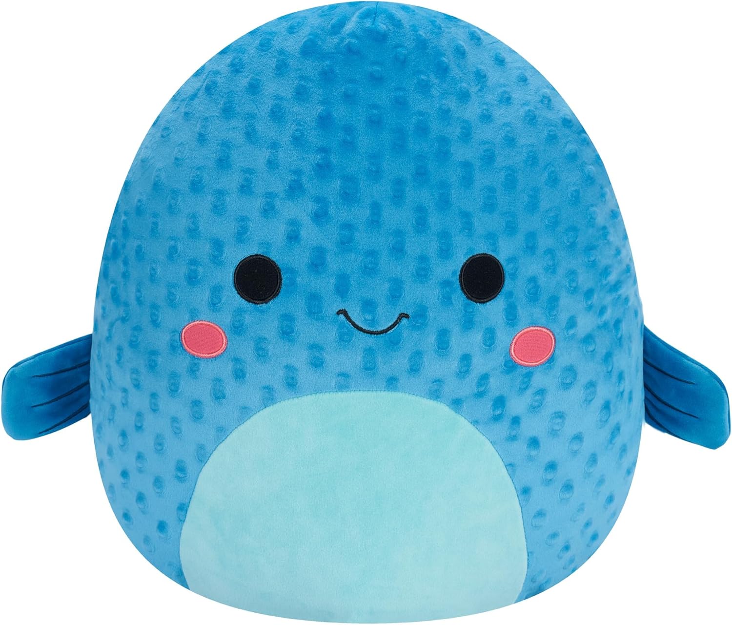 Squishmallows Original 16in Refalo The Blue Pufferfish – Official Jazwares Plush (Large)