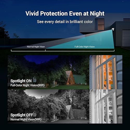 Miniatura 6 de EZVIZ Cámara de seguridad de 360 para exteriores con seguimiento automático, cámara de vigilancia WiFi para seguridad del hogar, detección de