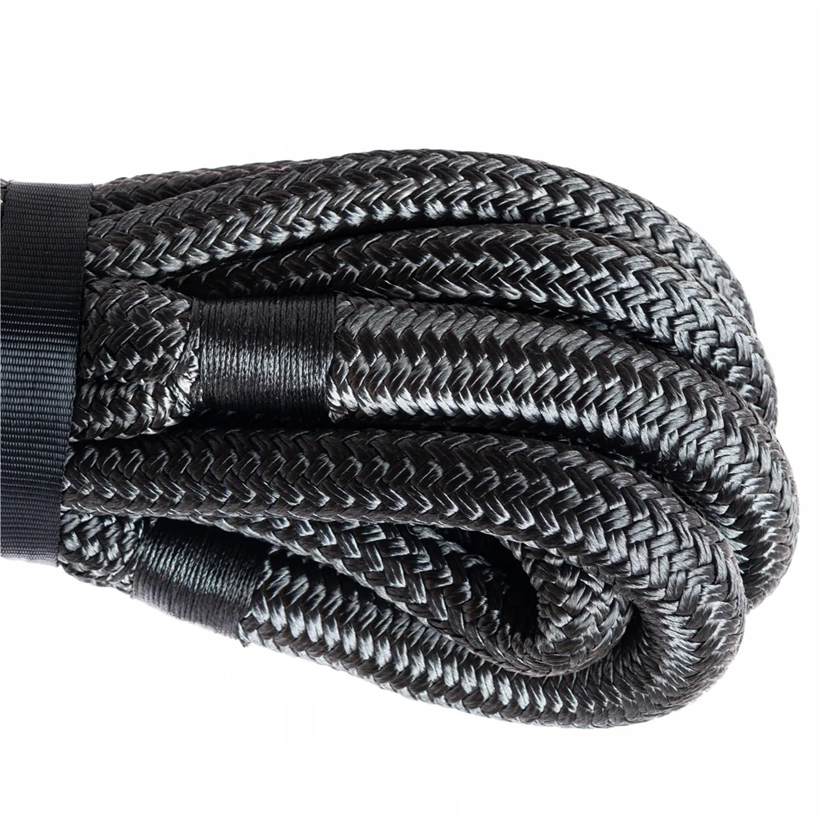 Cuerda De Remolque para Coche 22mm X 6m Recovery Tow Rope 12000kg/26400lb Breaking Strength para Coche, CamióN Y Todoterreno(Red)