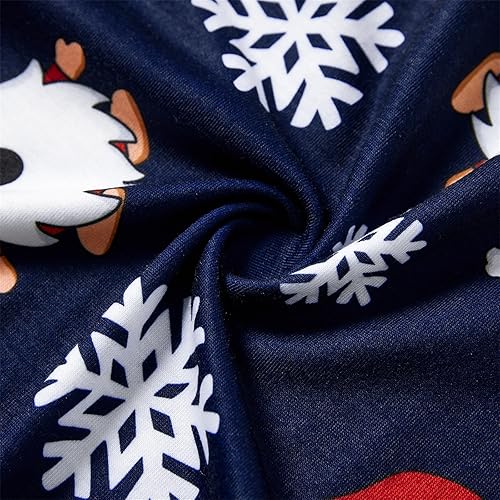 Miniatura 7 de PATPAT Pijamas de Navidad para la familia, conjuntos de pijamas navideños a juego para la familia con el bebé