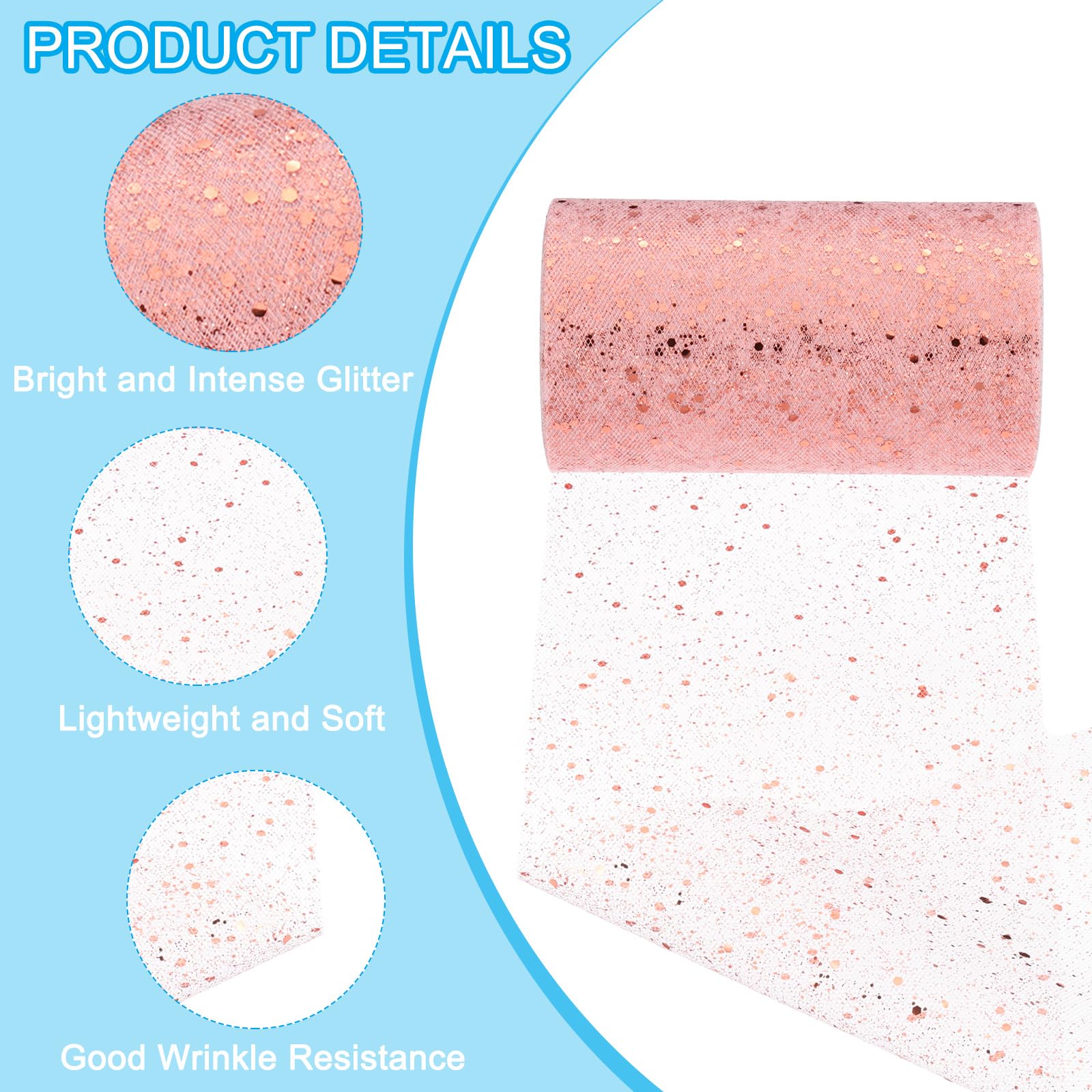 PATIKIL Tulle Fabric Rolls - Image 3