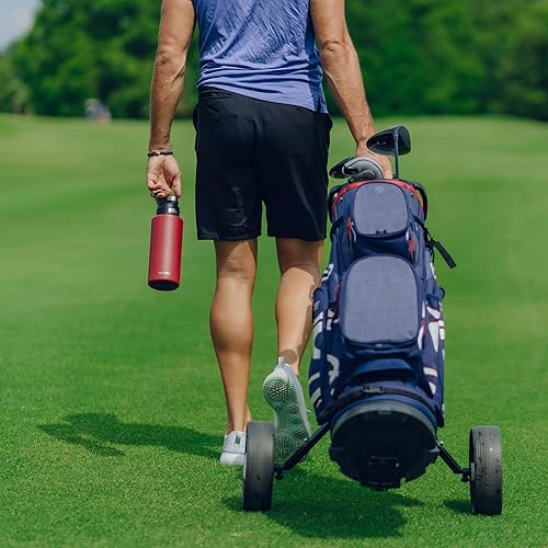 Miniatura 8 de Tervis Inkreel Evening Tides - Vaso aislado de triple pared para viaje mantiene las bebidas frías, botella de boca ancha de 32 onzas, acero