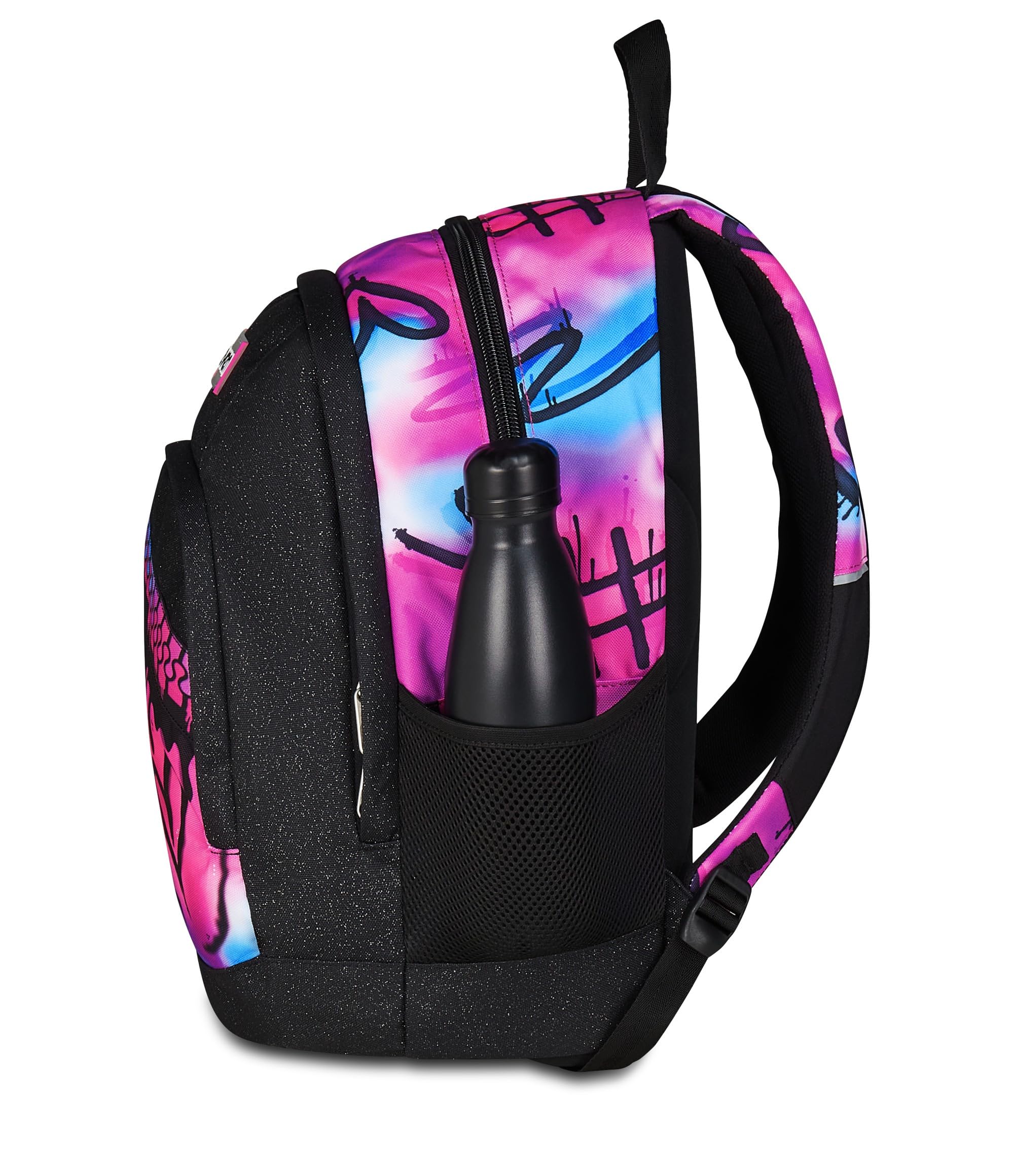 Seven Zaino Scuola Dual, Fucsia Azzurro, Doppio Scomparto 31 L, Con Tasca Per PC, Tasca Per Borraccia e Tasca Con Organizer, Scuola Media e Superiore, Zaino Per Ragazza