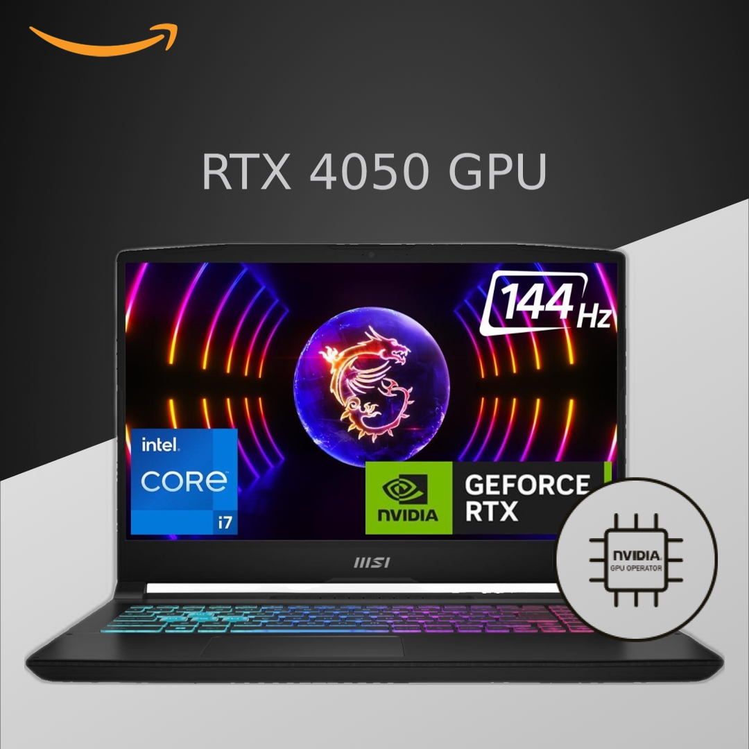 MSI Katana 15, Intel 13th Gen. i7-13620H, 40CM FHD 144Hz Gaming