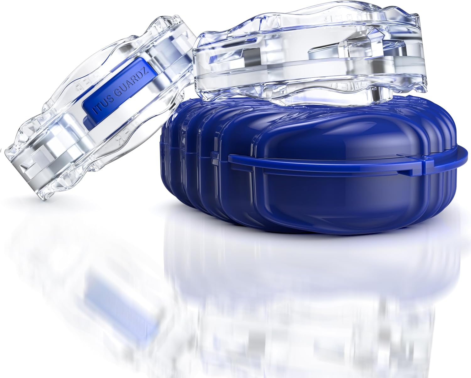 SilentZzz – USA-Designed & FDA-Cleared All EVA Anti Snoring Mouthguards (1+1 Backup) – Adjustable Anti Snore Mouthpieces with Patented Design for a Silent Night`s Sleep, Small Size